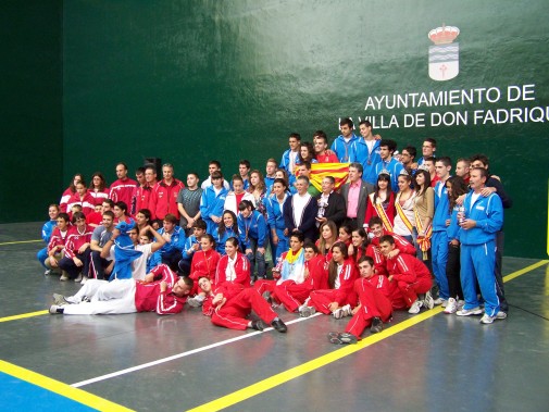 La Federación Valenciana de Pelota se proclama campeona del Campeonato de España Sub-22 de Frontenis