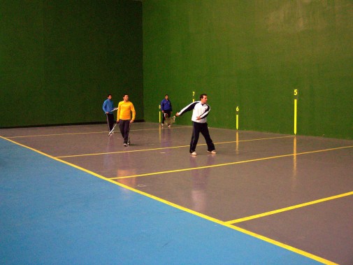 La Liga Local de Frontenis afronta la recta final
