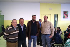 El director deportivo de la Federación Española de Fútbol visita La Villa de Don Fadrique
