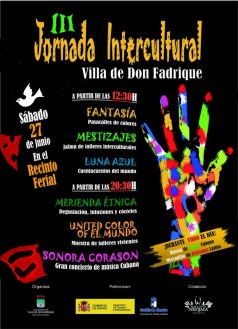 Mañana, en La Villa de Don Fadrique, III Jornada Intercultural