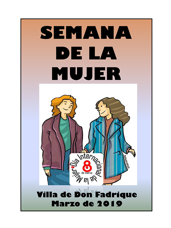 Descárgate el Programa de la Semana de la Mujer aquí cartelSemanadelaMujer2019