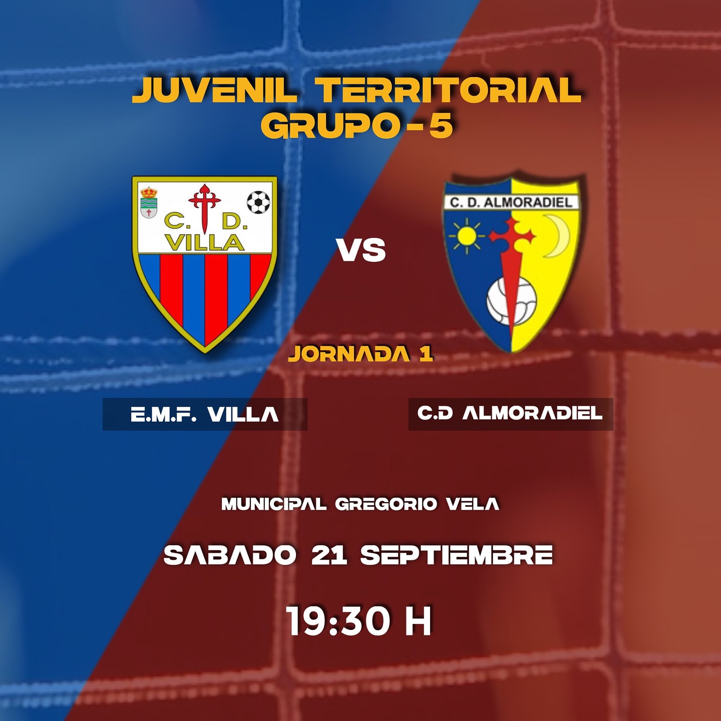 El Villa juvenil arranca este sábado 21 de septiembre en casa con un derbi comarcal cdvillajuvenil cdalmoradiel