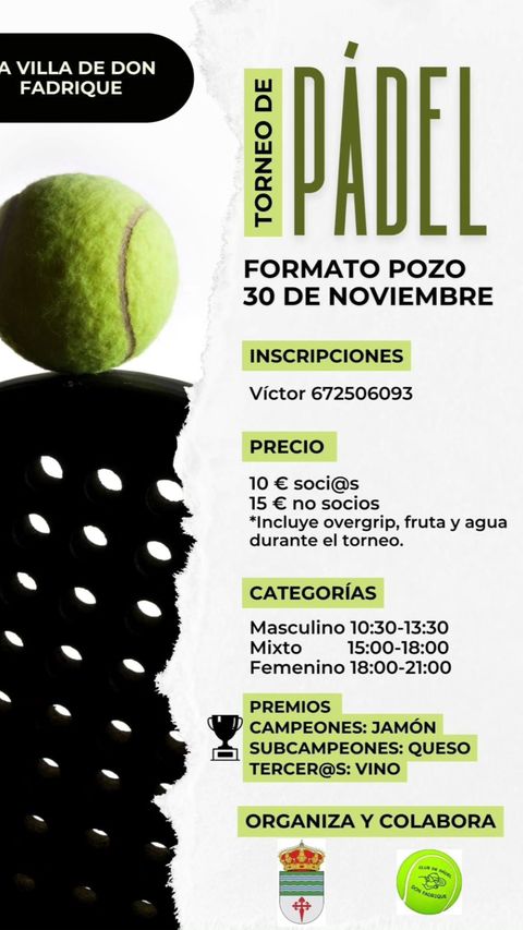 torneodepadel30nLaVilladeDonFadrique