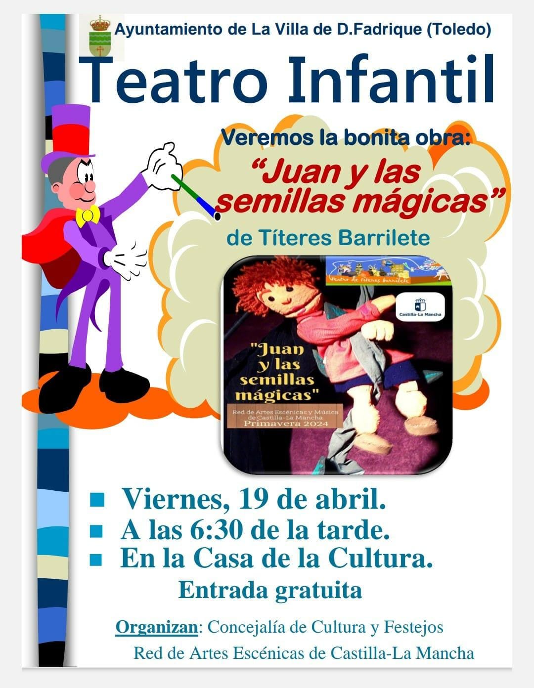 teatroinfantil19Abril JuanylasSemillasMagicas