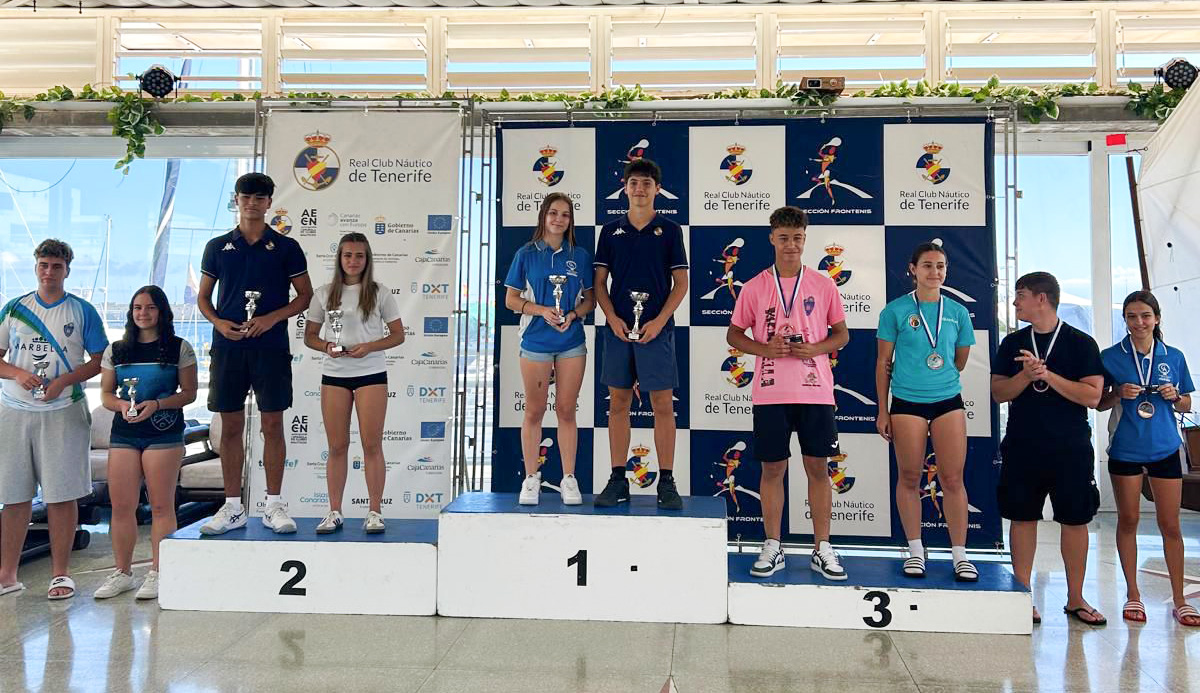 La fadriqueña Lara Sánchez-Brunete, subcampeona en Paleta Goma en Tenerife, selló su pase al Máster Nacional Juvenil de Frontenis y Paleta Goma Podio Paleta Goma Tenerife
