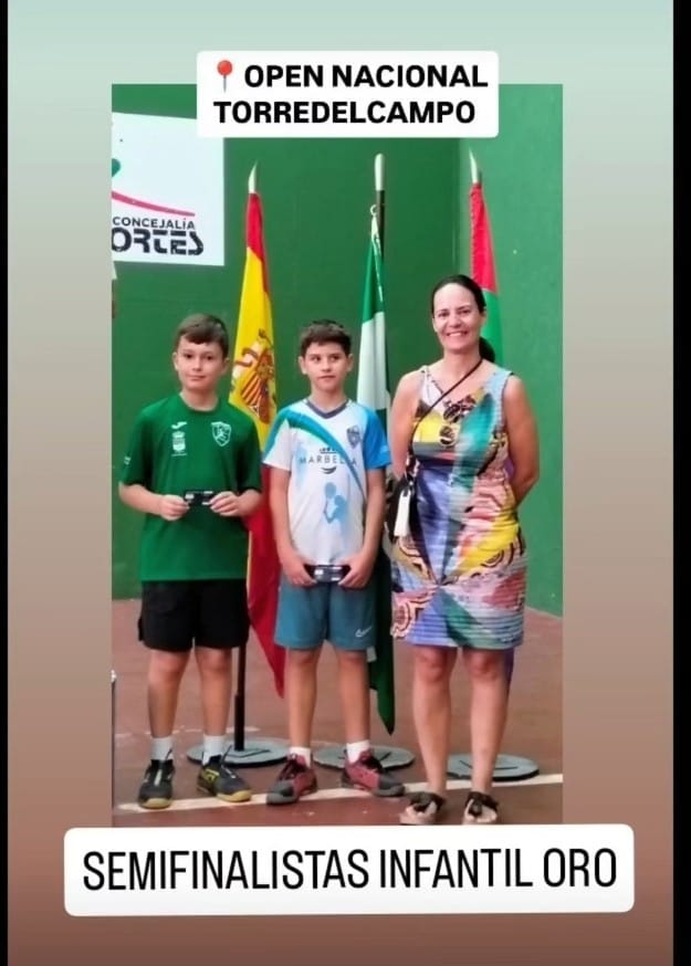 Marco Manzanero terminó tercero en el Abierto de Torredelcampo (Jaén) en categoría infantil MarcoManzaneroSemifinalistaInfantilTorredelcampo