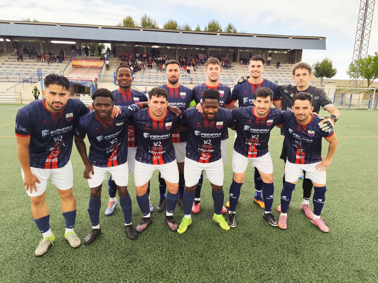 Once inicial del CD Villa en Fuensalida CDVillaenFuensalida Celebracion