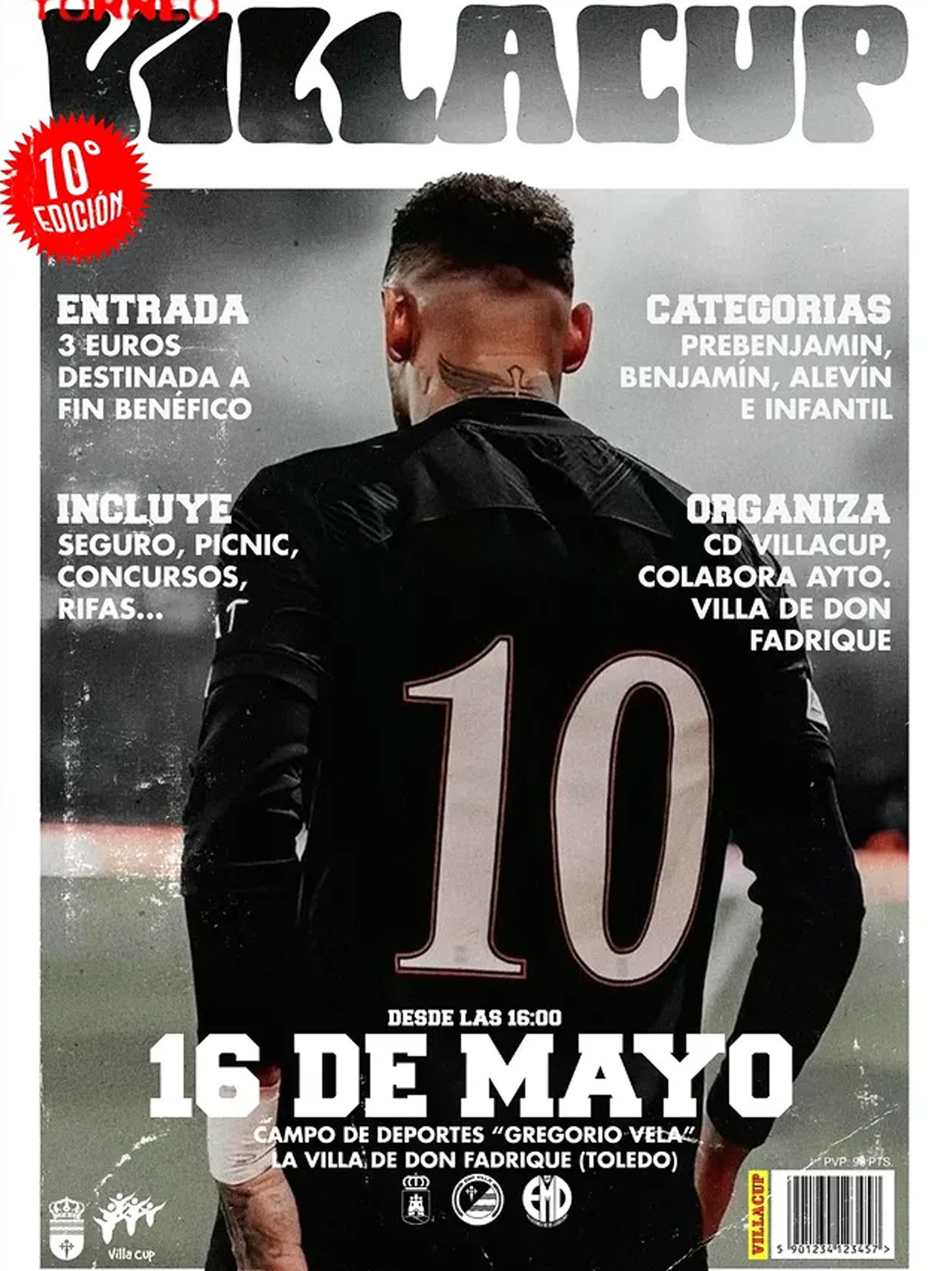 Este sábado, 16 de mayo, llega la X edición del Torneo Villacup con nuevo formato y muchas sopresas XTorneoVillaCup