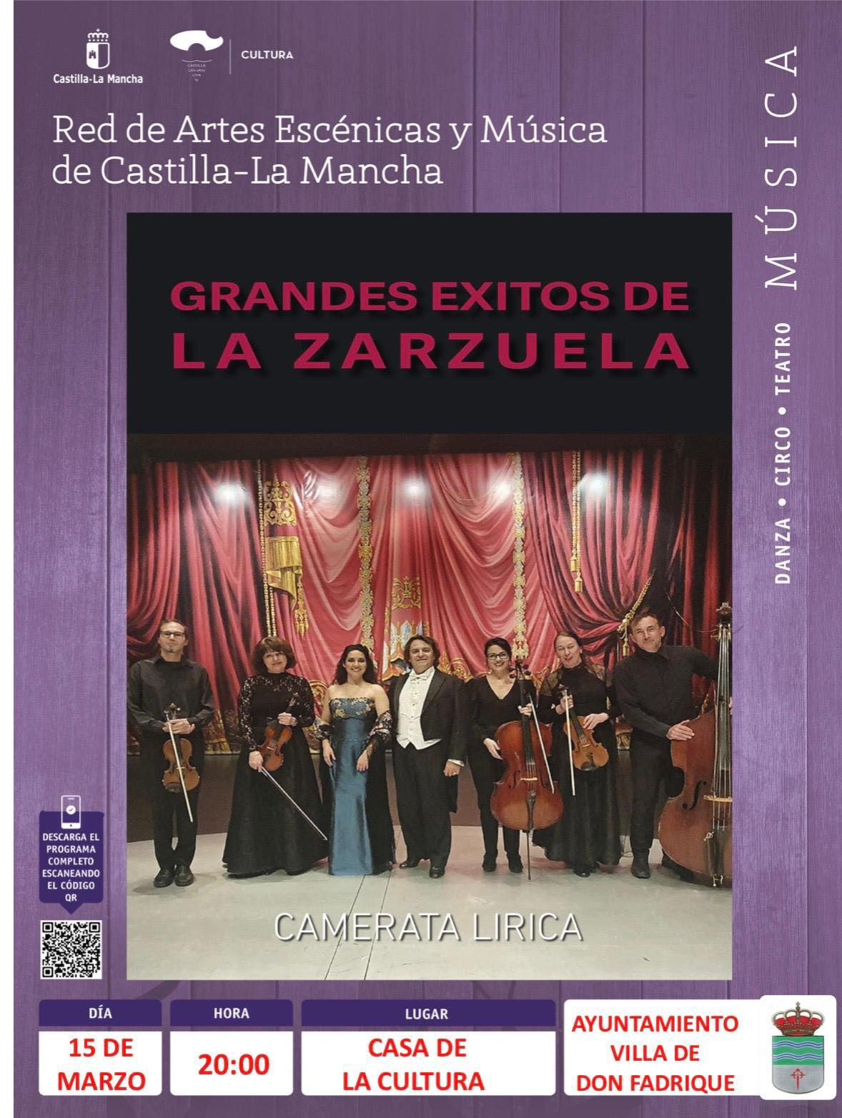 ConciertoCamerataLiricaHomenajeMujeresBisabuelas