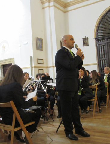 Concierto y anuncio de Navidad