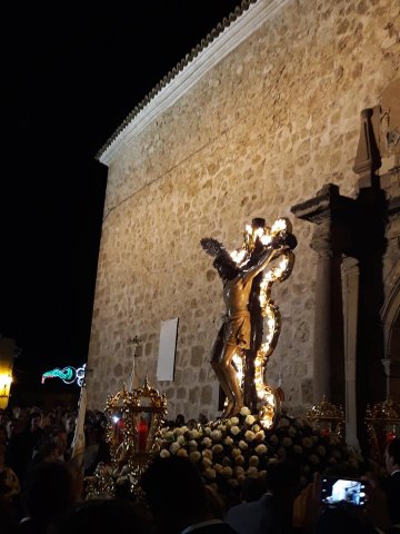 diagrandellegadaprocesionparroquia