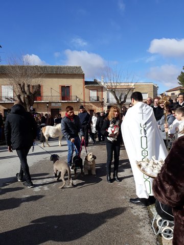 San Antón 2019 - Bendición del sacerdote