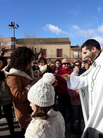 San Antón 2019 - Bendición del sacerdote