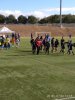 Estefanía Carpintero con la Selección Provincial Alevín de Toledo de Fútbol-8