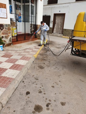 Desinfección de establecimientos y locales