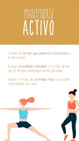 Consejos psicológicos para largos períodos dentro de casa por el Coronavirus Covid-19