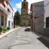 Calle de Los Laras con Iglesia al fondo
