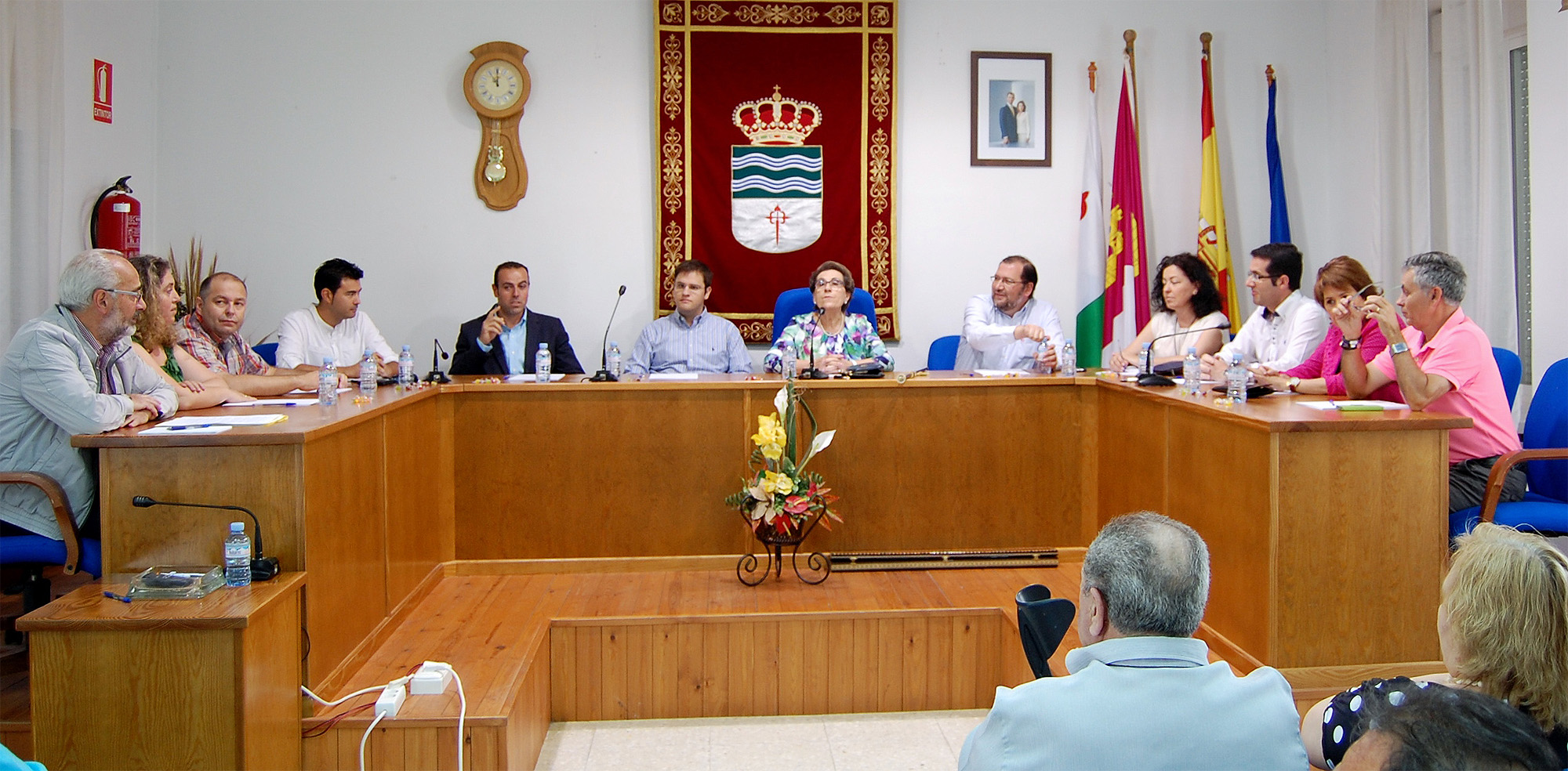 Momento del inicio del Pleno de Investidura inicioplenoinvestidura