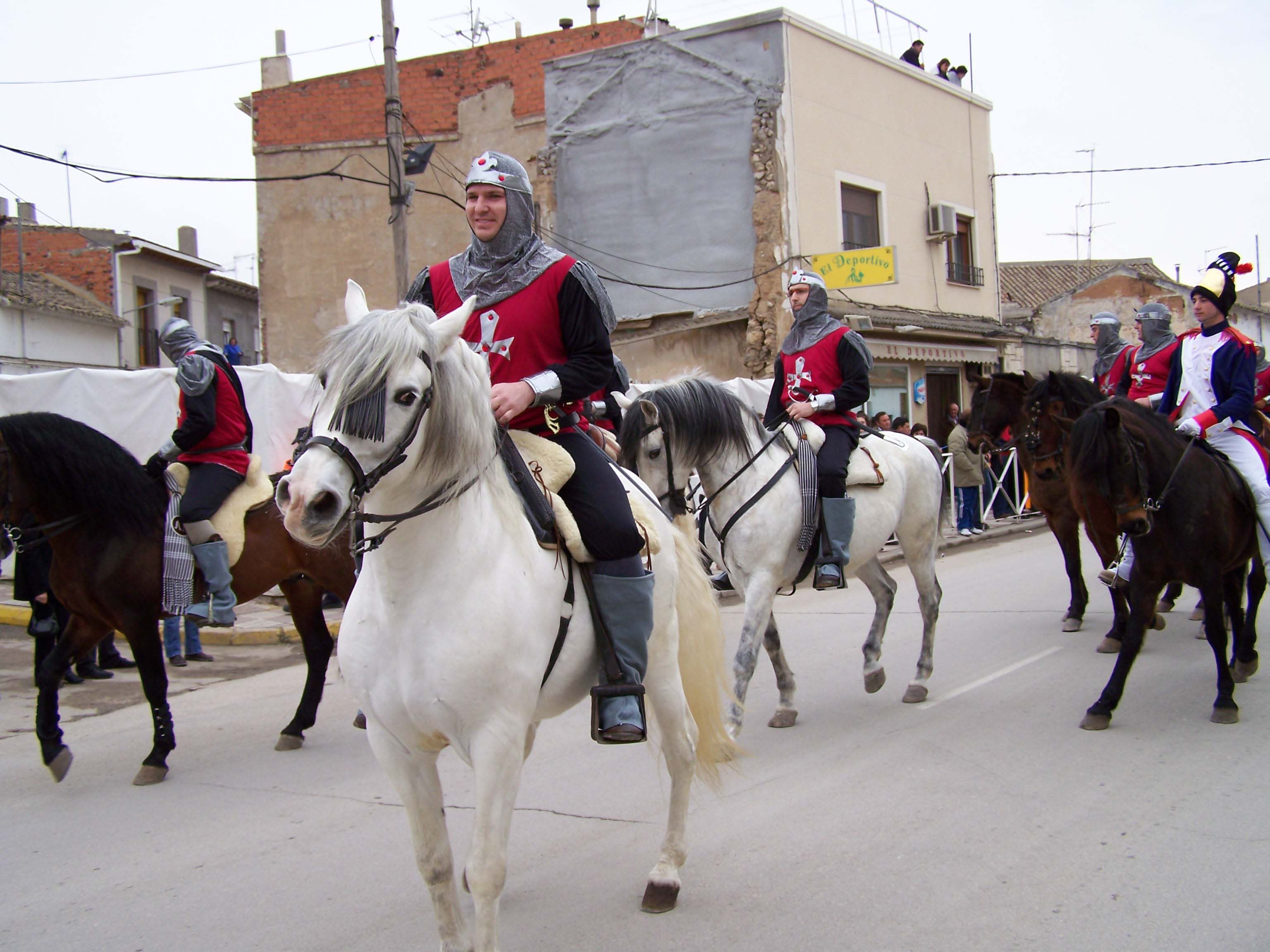 Los caballeros de Don Fadrique también desfilaron