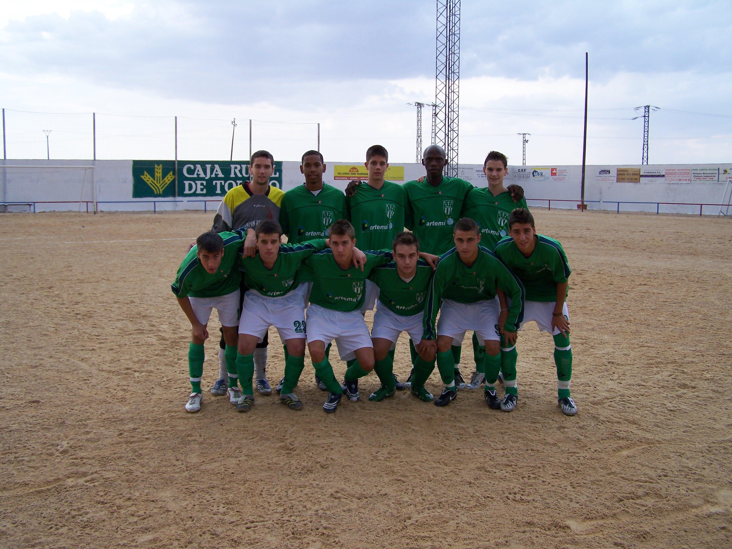 Alineación del CD Toledo Juvenil