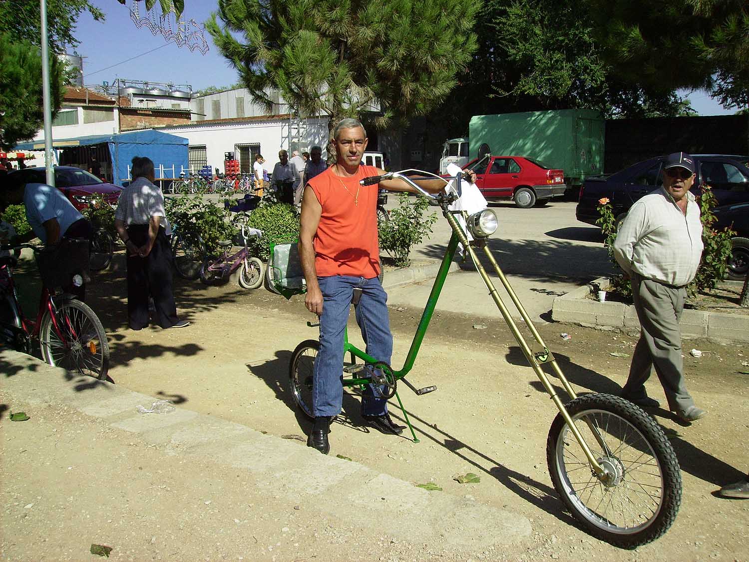 La carrera de bicis dejó imágenes como esta carreradebicisytriciclos