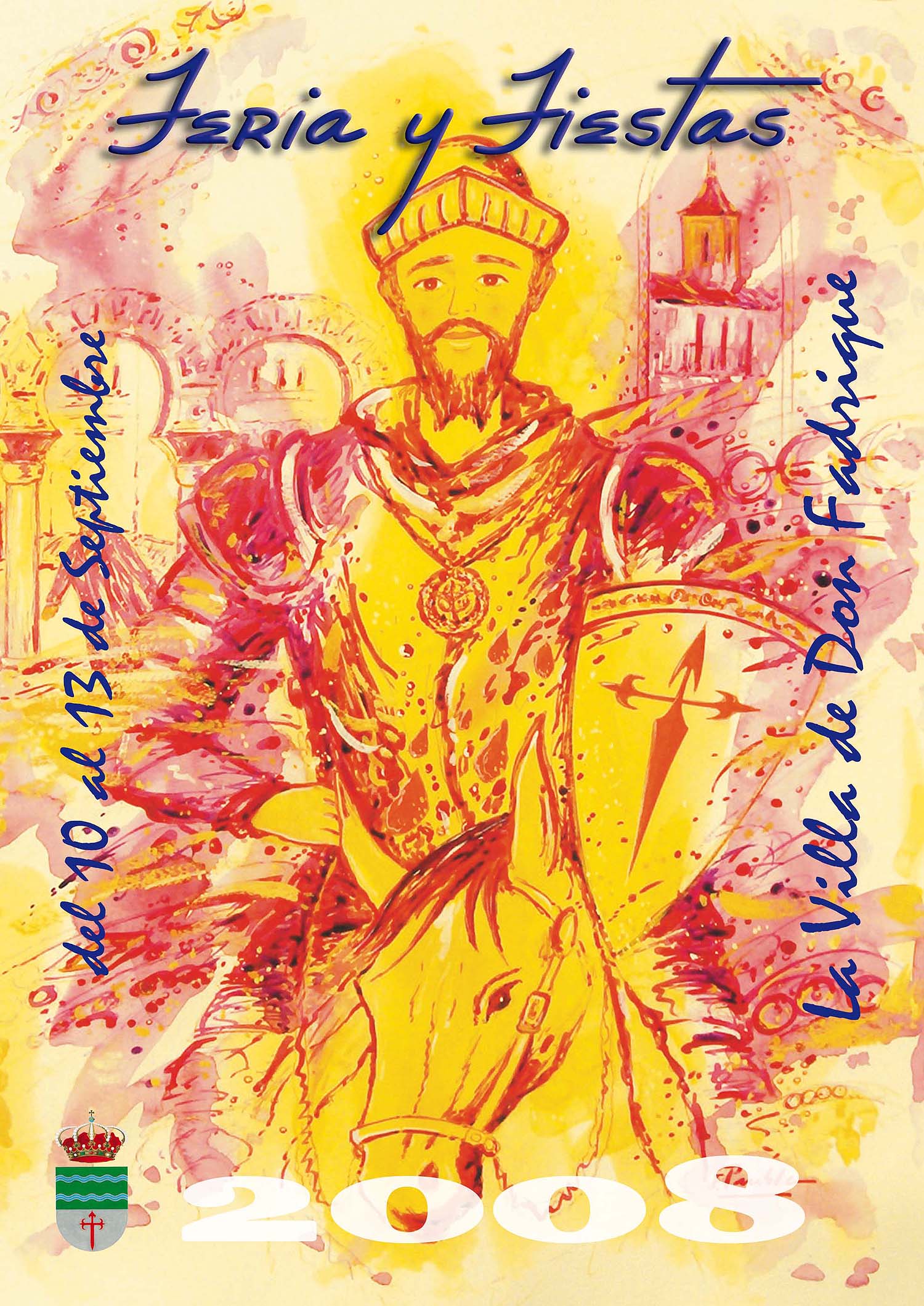 cartel de fiestas del 2008