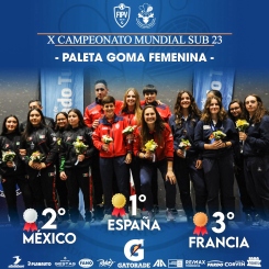 Silvia Comendador vuelve a proclamarse campeona del Mundo, ahora en Trinquete