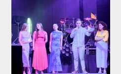 La Verbena de Santa Ana volvió a presentar a las que serán las futuras reinas de las Fiestas de La Villa de don Fadrique