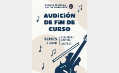 Los alumnos de la Escuela Municipal de La Fadriqueña exhiben su talento en la Audición Fin de Curso